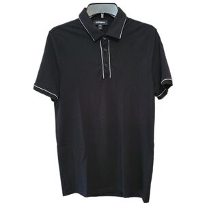 Express Men's Piped Luxe Pique Polo Shirt
